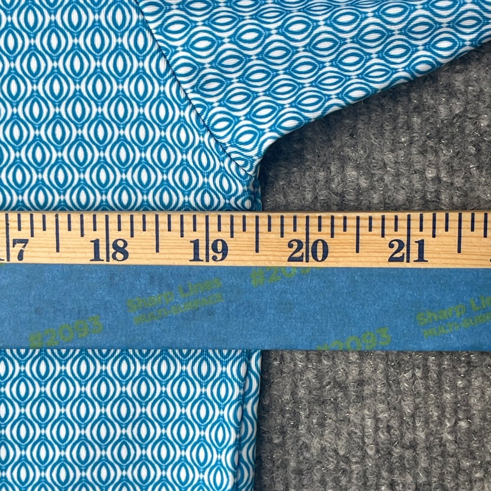 Bundle of 2‎ Craberdashery Mens Performance Polo Shirt Blue Geometric Gray Small - Picture 11 of 12